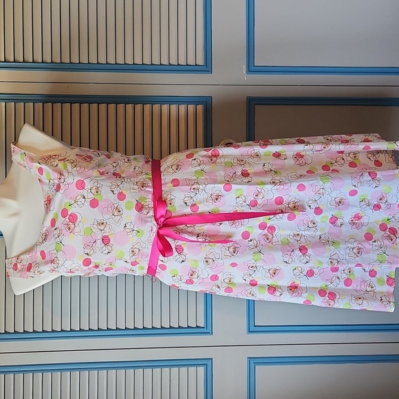 Vintage Sheri Martin NY Pink Floral Dress - Picture 2 of 12